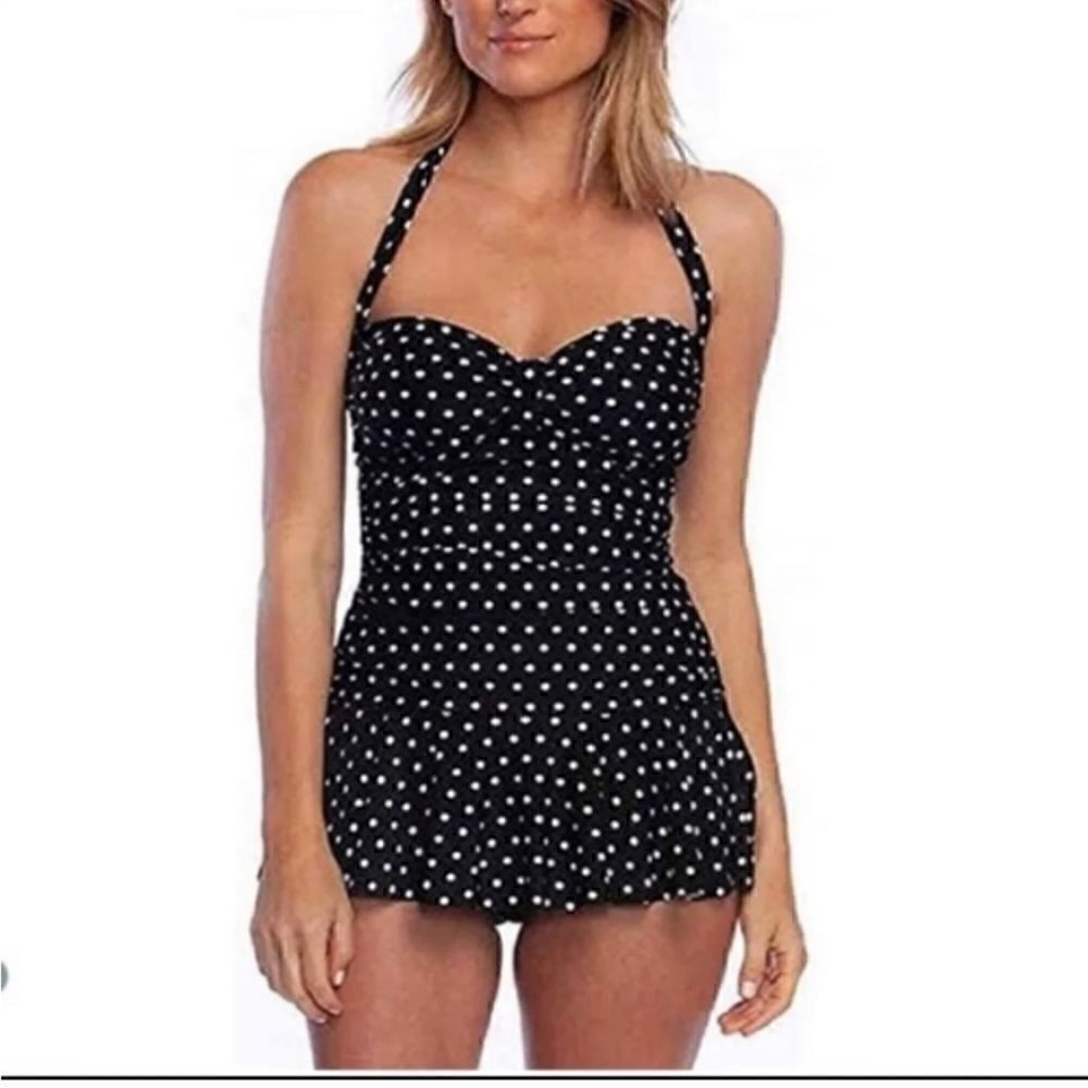 🔥 Take 50% OFF- Rose Marie Reid Polka Dot Swimwear, Size-XL